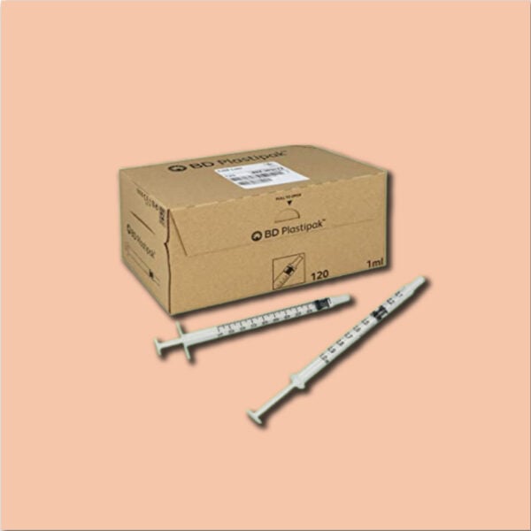 BD Plastipak Syringes 1ml x 120