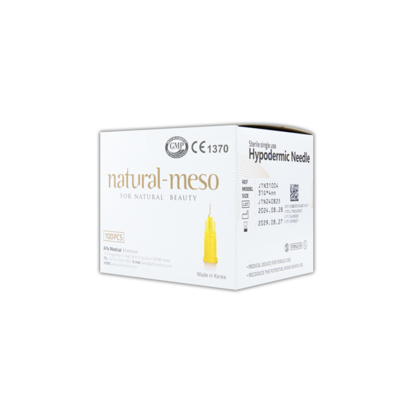 Natural Meso Needle (JTN) 31G x 4mm-1 Natural Meso Needle (JTN) 31G x 4mm