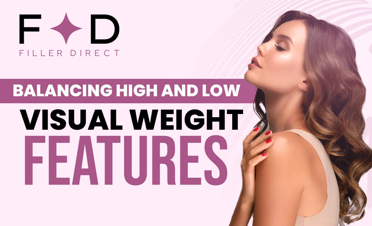 Balancing high and low visual weight features