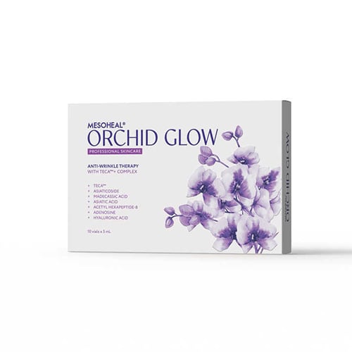 MESOHEAL PINK GLOW1 box 10 vials x 5 mL Mesoheal Orchid Glow