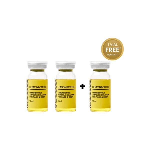 2 Lemon Bottle Vials + 1 FREE Skin Booster