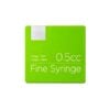 ELASTY Fine Syringe 0.5cc